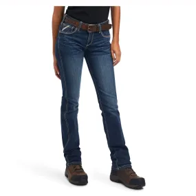 10041068 Ariat Women's Rebar Riveter Perfect Rise Straight Leg Jean - Atlanta