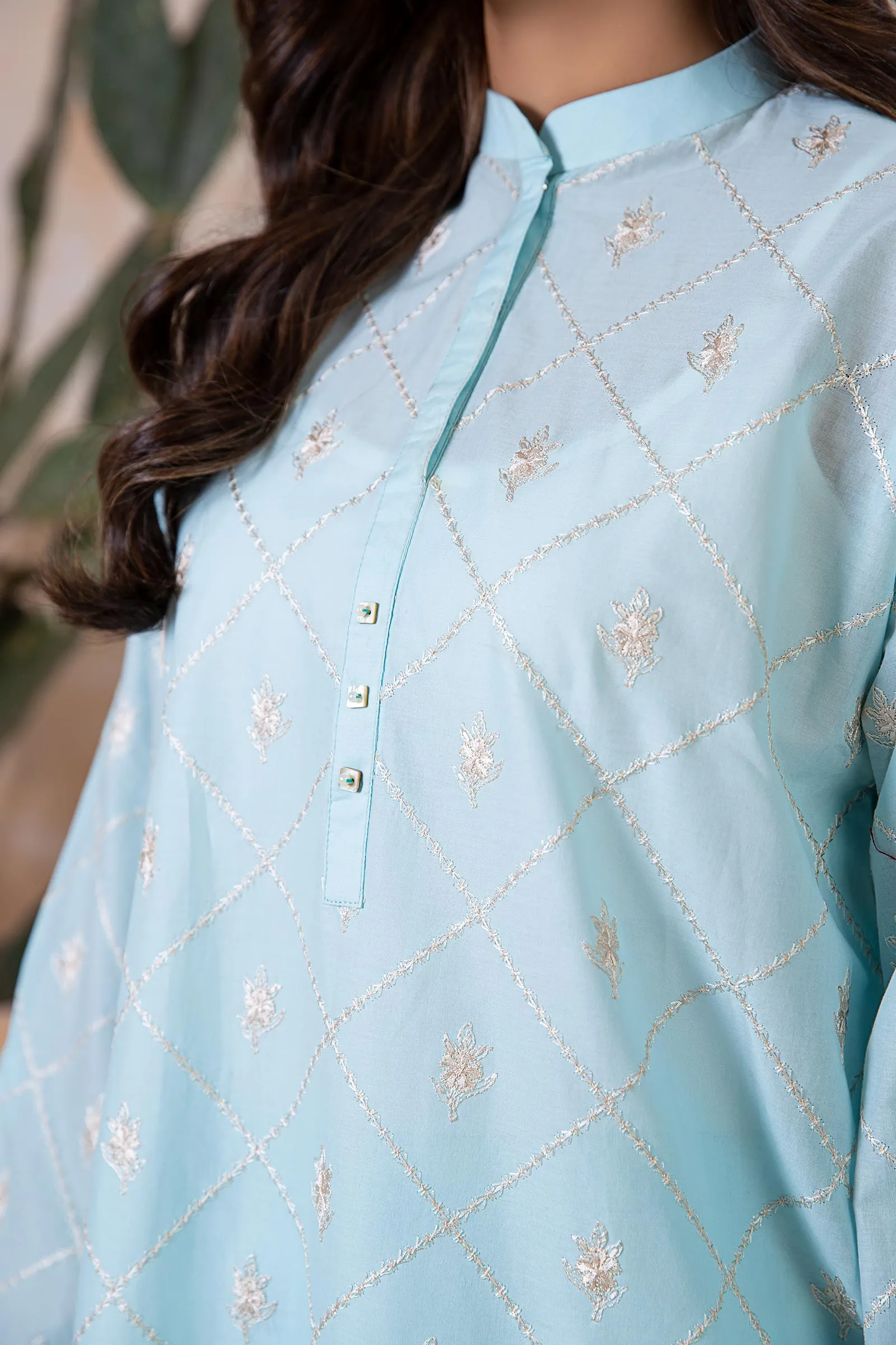 2 Piece Embroidered Lawn Suit | MB-EA24-21