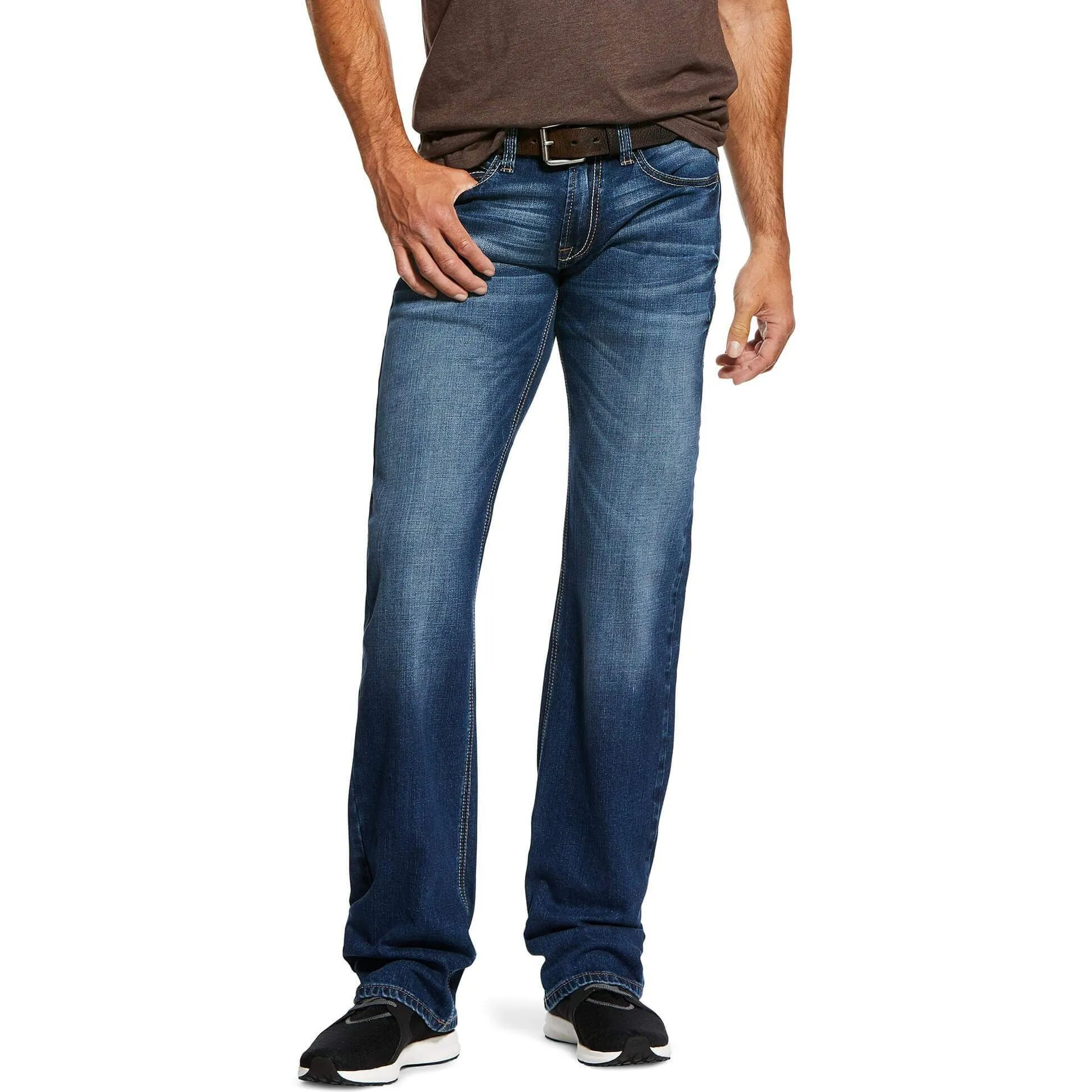 Ariat Men's M7 Rocker Stretch Stackable Straight Leg Jean-Nassau