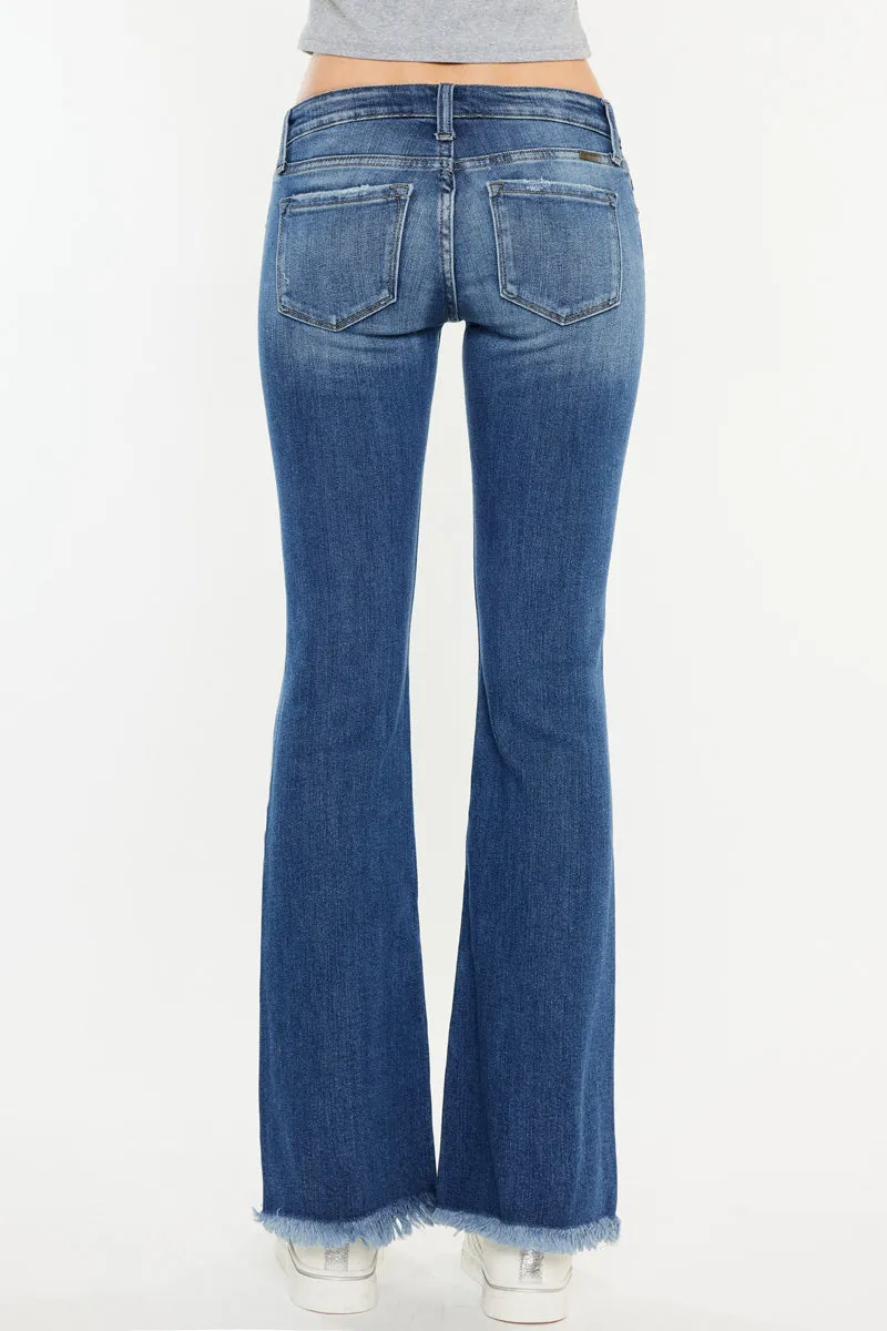 Brandy Low Rise Baby Bootcut Jeans