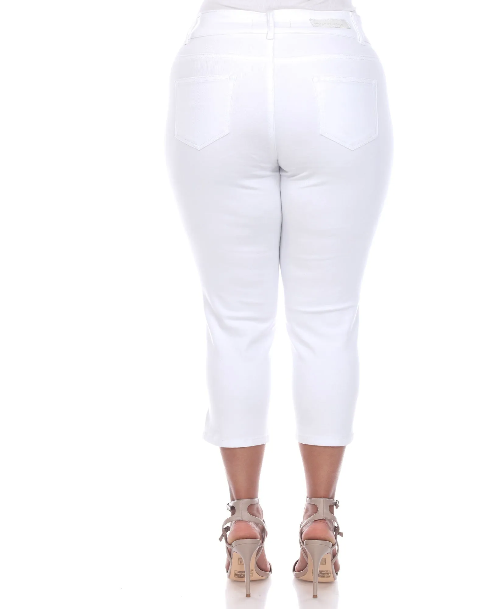 Capri Jeans | White