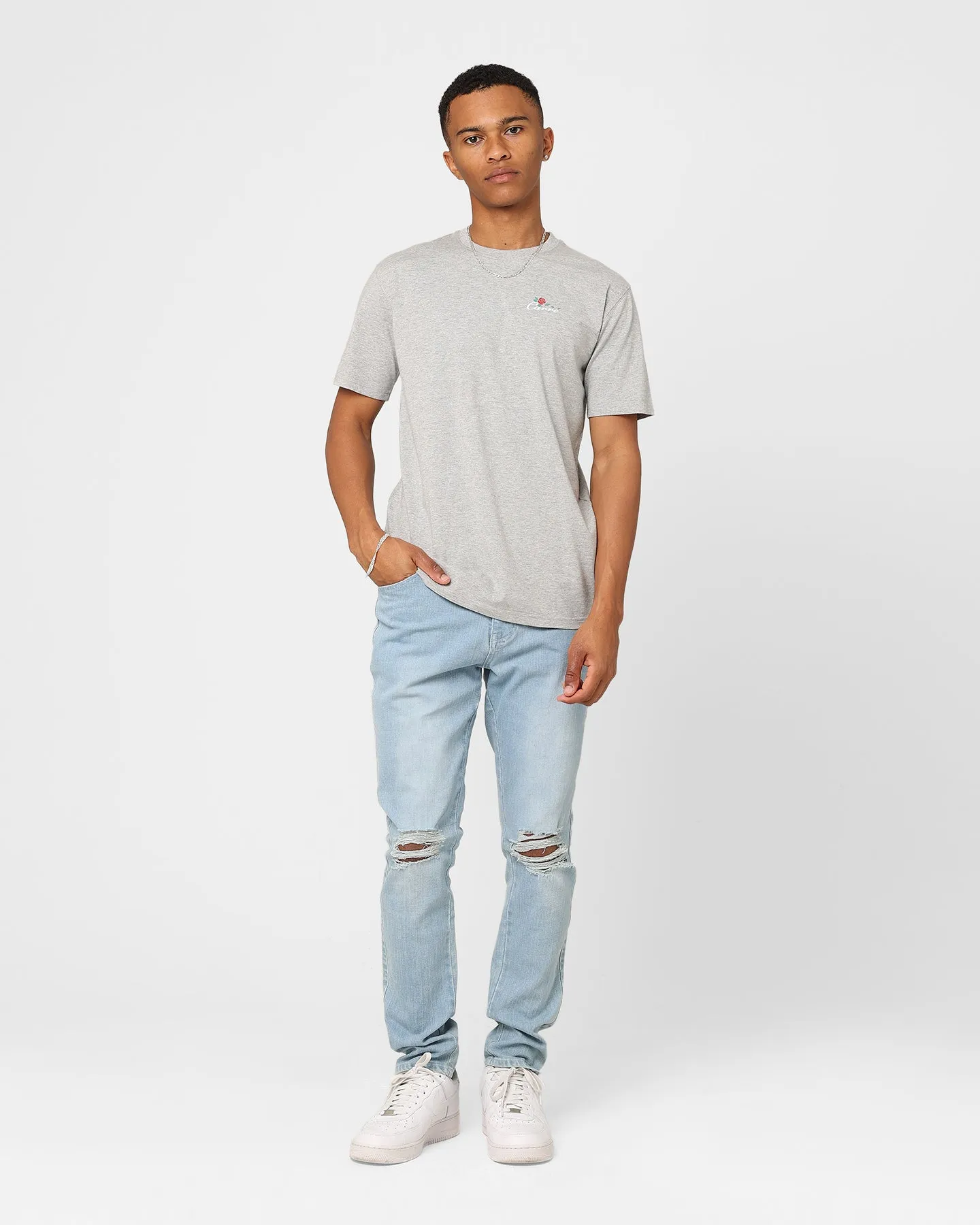 Carre Daily Distressed Jeans Superwash Blue