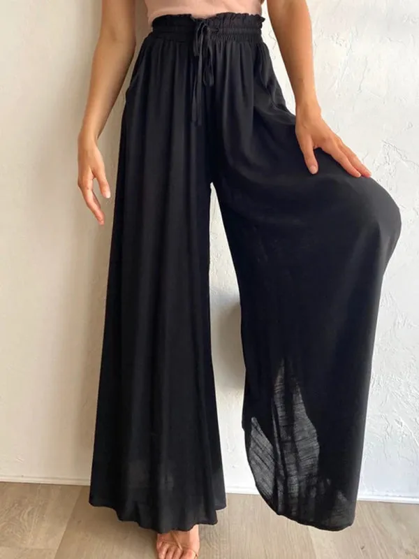 Casual Wide Leg Pants