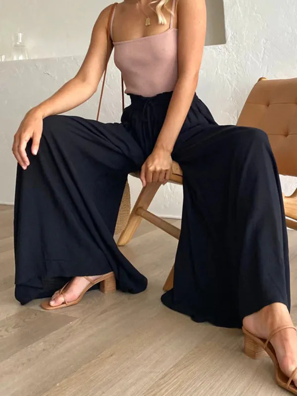 Casual Wide Leg Pants