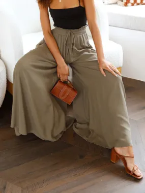 Casual Wide Leg Pants