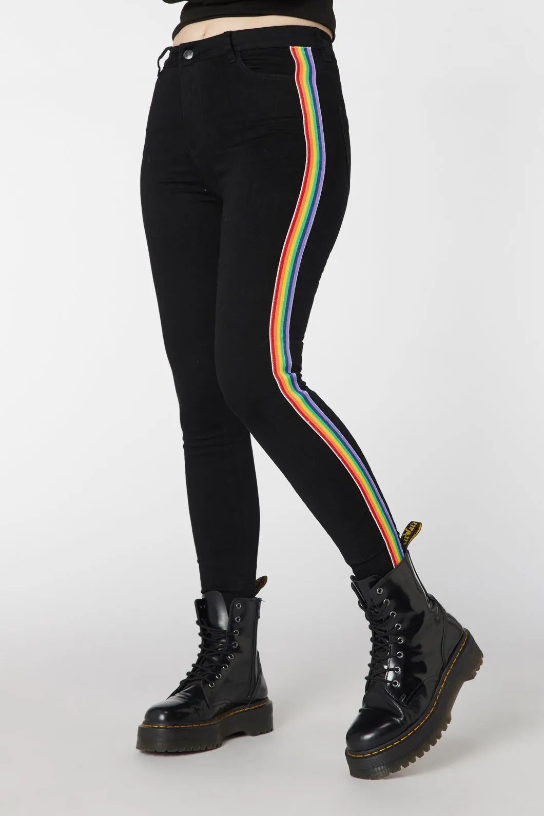 Denim Rainbow Slim Fit Jeans