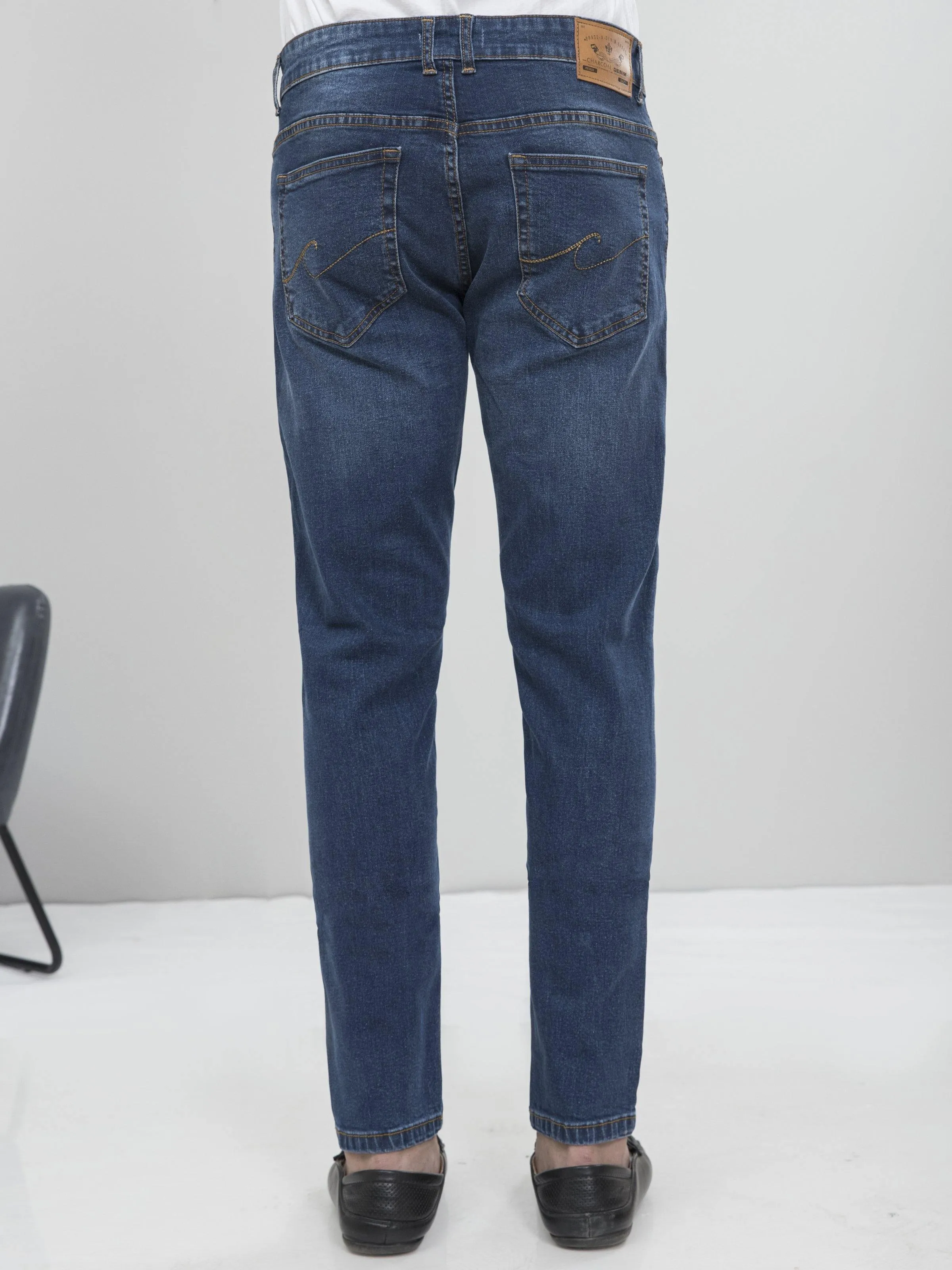 DENIM SLIM FIT JEANS LIGHT BLUE