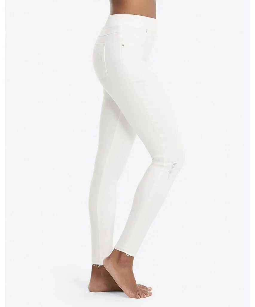 Distressed Skinny Jeans White