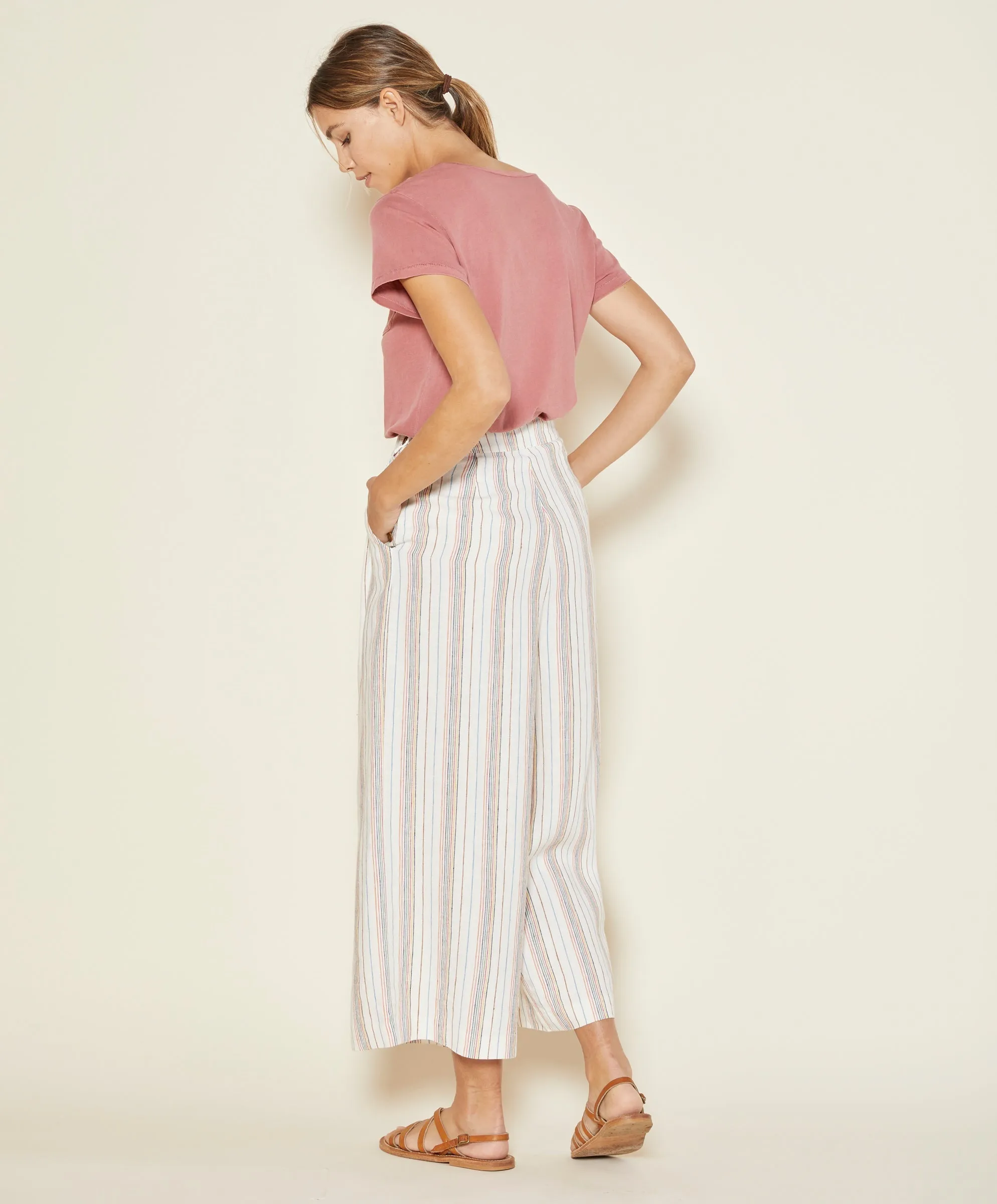 ECLIPSE PLEATED PANTS - Outerworn