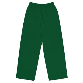 GG - Unisex wide-leg pants - Forest Green