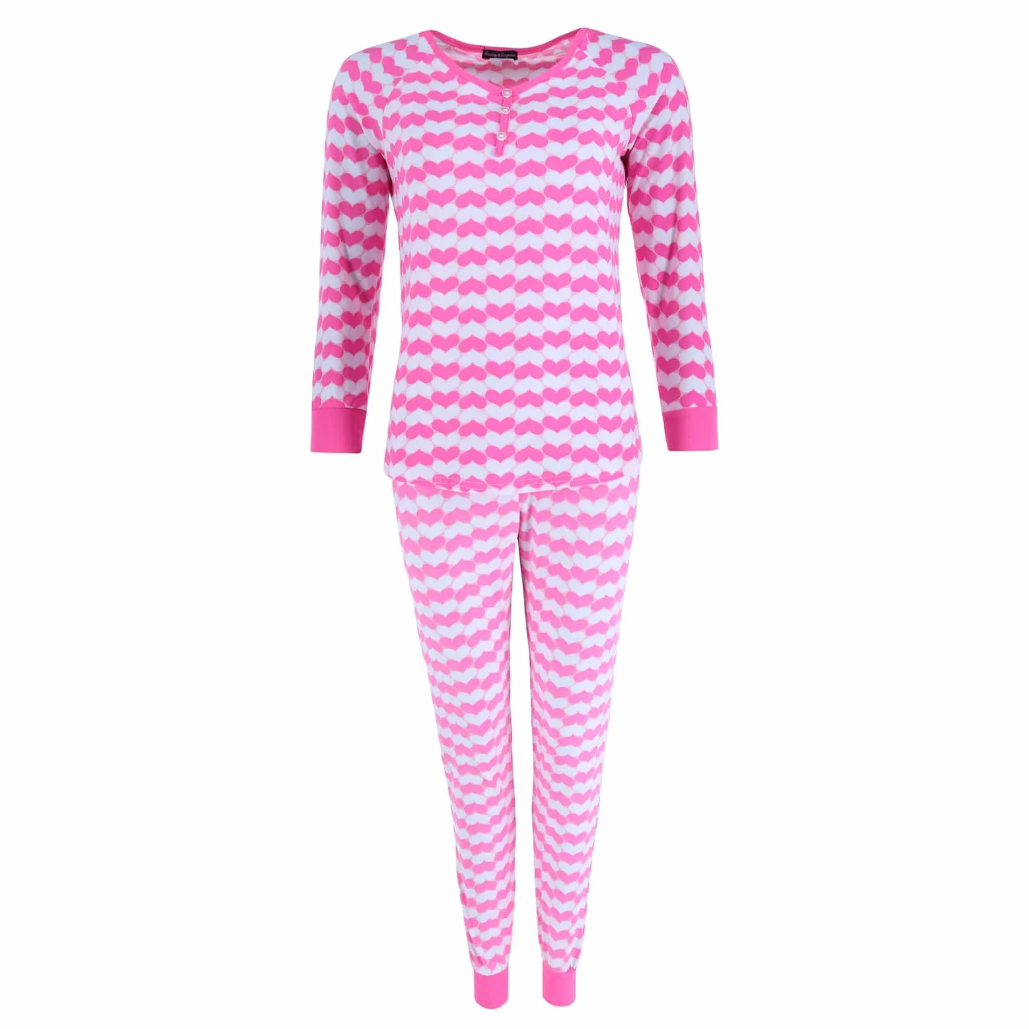 Grumpy & Gorgeous Women's Hearts Jogger PJ Set