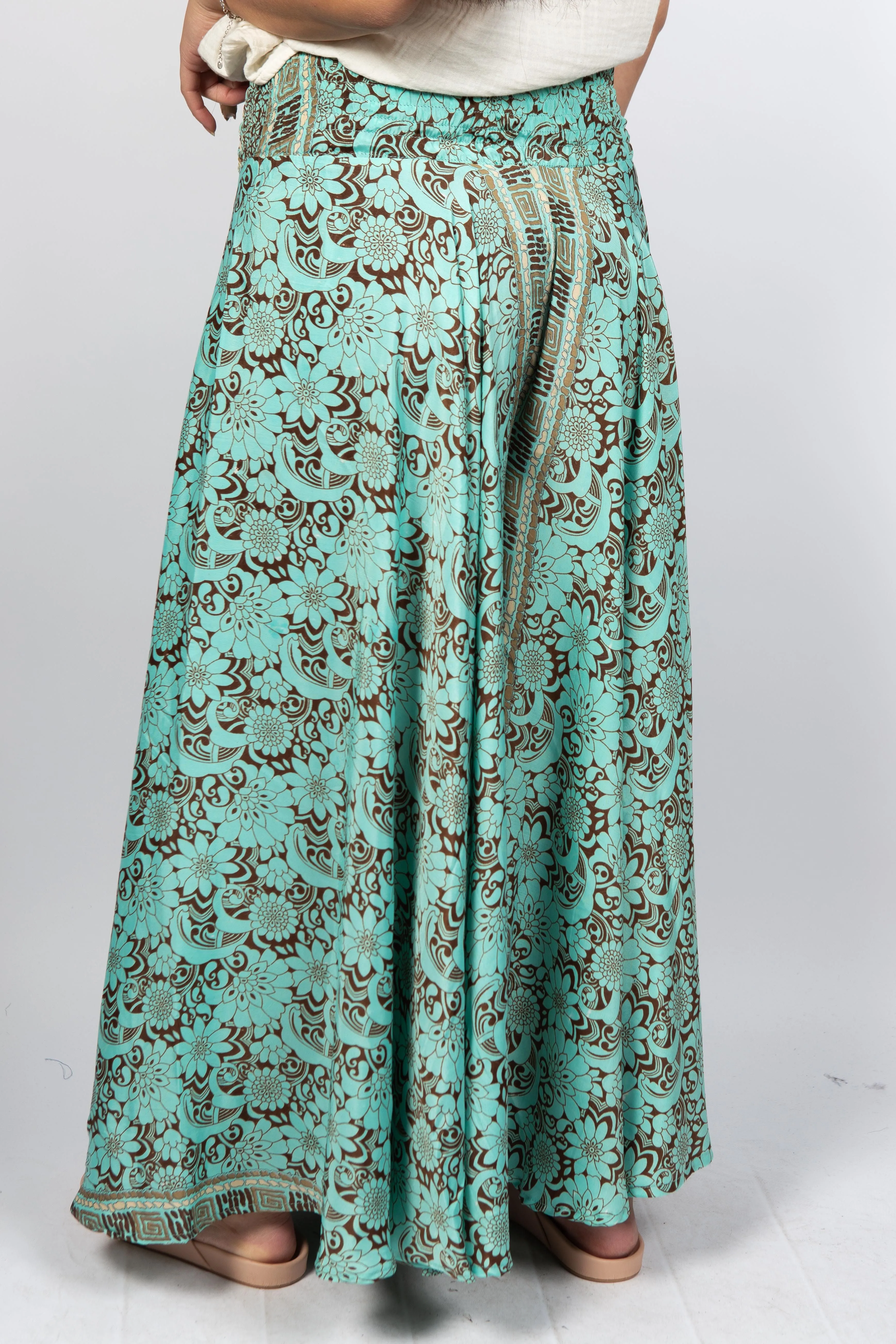 Hera Wide Leg Pants Green