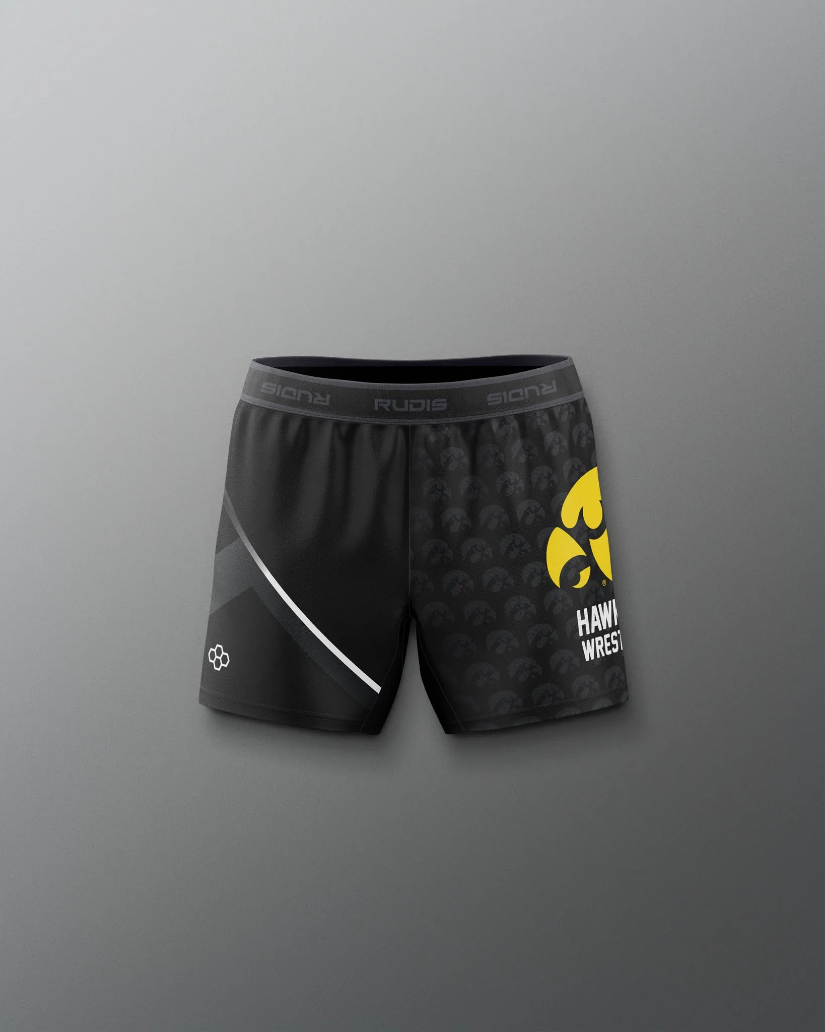 Iowa Hawkeyes Sublimated Girl's Elite Shorts