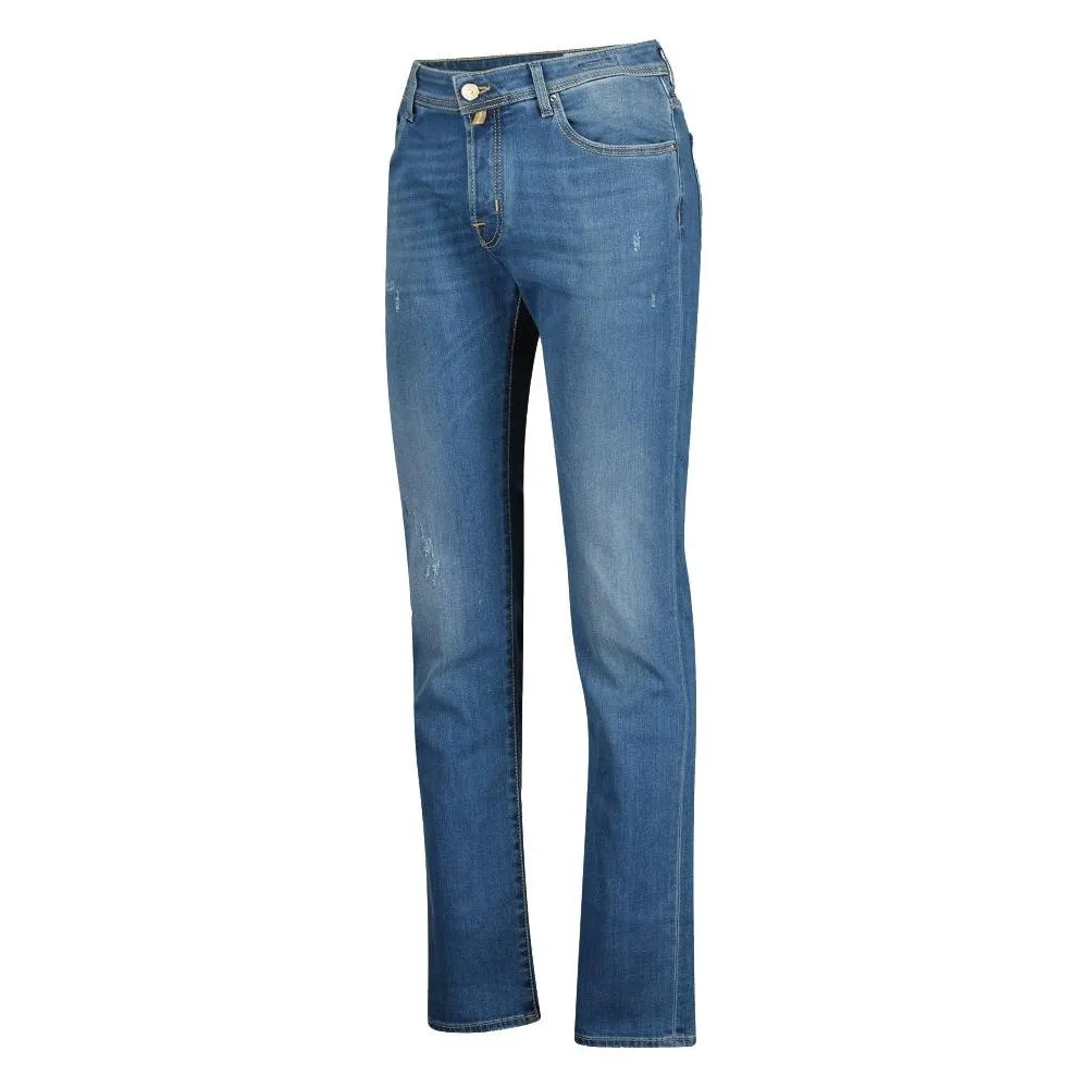 Jacob Cohen Elevated Casual Slim Fit Faded Jeans