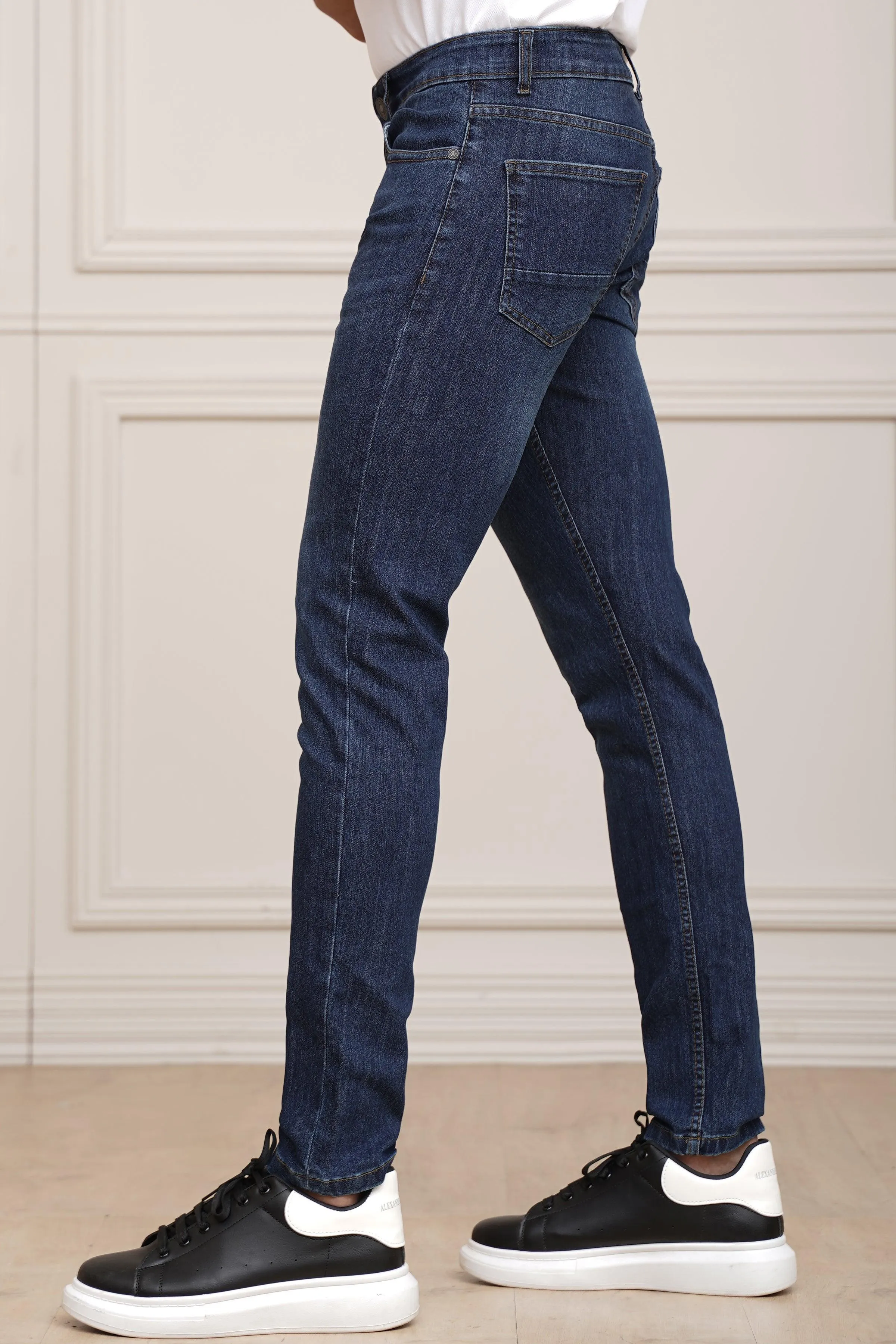 JEANS SLIM LEG DARK BLUE