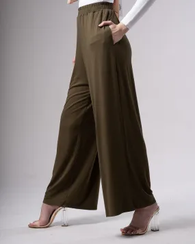 Jersey Wide Leg Pants