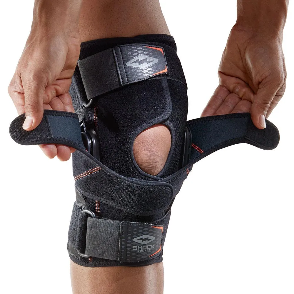 Knee Brace with Dual Wrap & Heavy-Duty Hinges