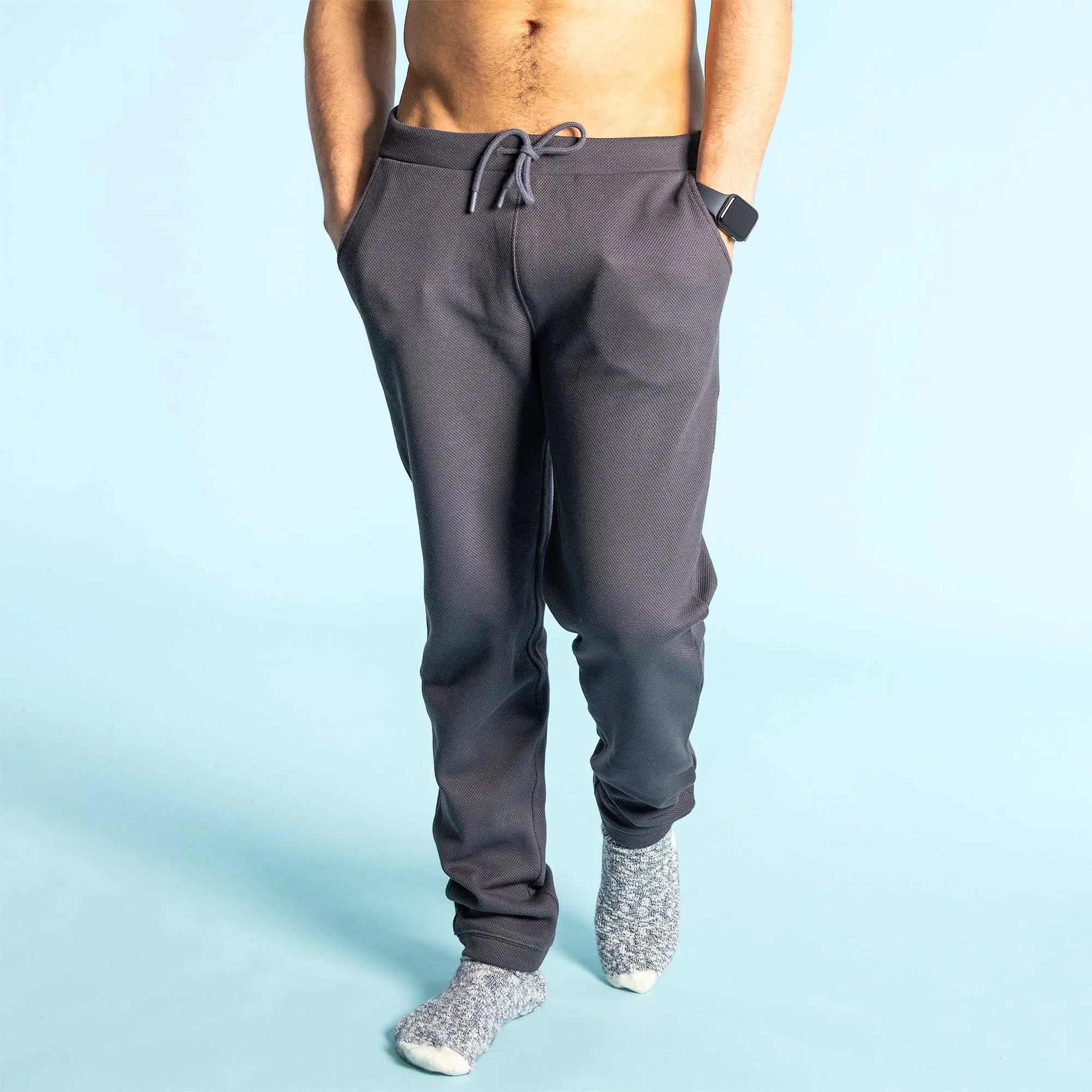 KOBE 100% Organic Cotton Knit Jogger Lounge Pants (Unisex)