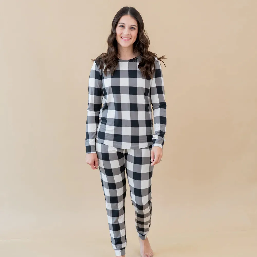 Kyte Baby Women's Jogger Set - Midnight Plaid