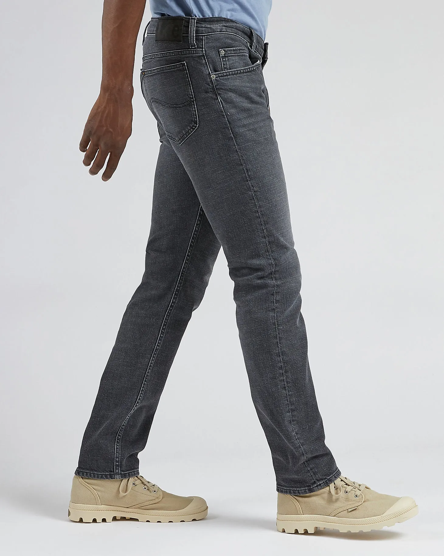 Lee Rider Slim Fit Mens Jeans - Worn In Shadow