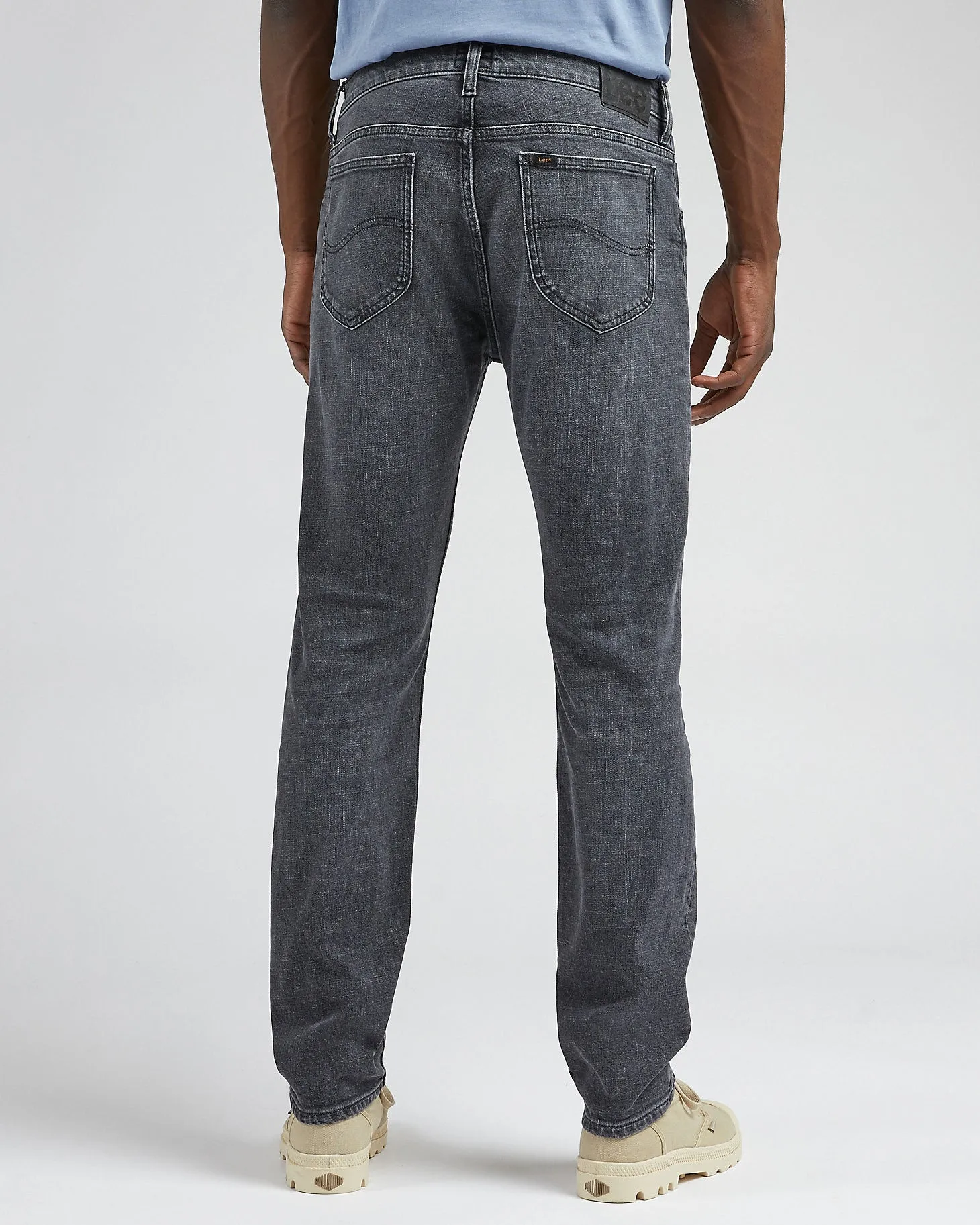 Lee Rider Slim Fit Mens Jeans - Worn In Shadow