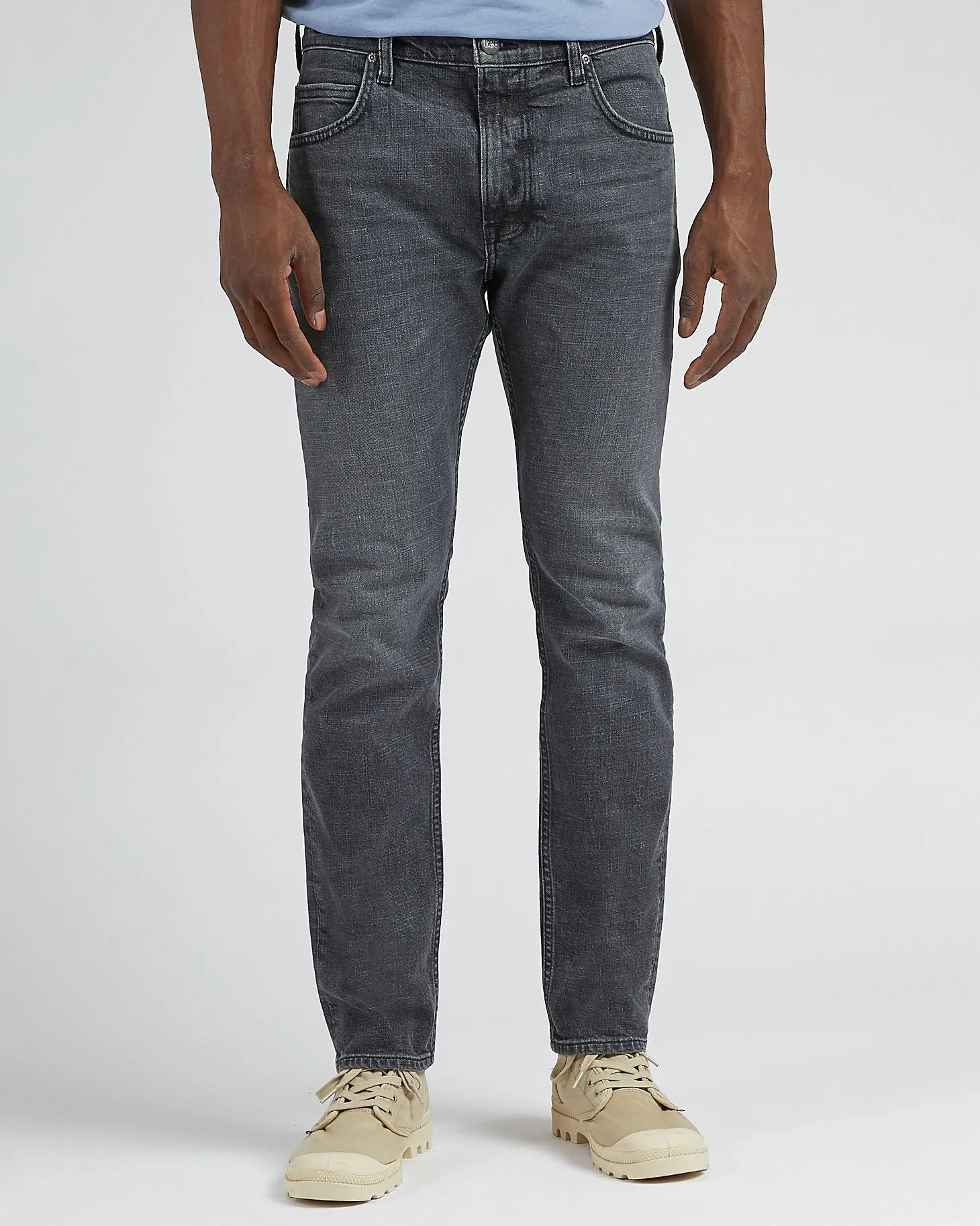 Lee Rider Slim Fit Mens Jeans - Worn In Shadow