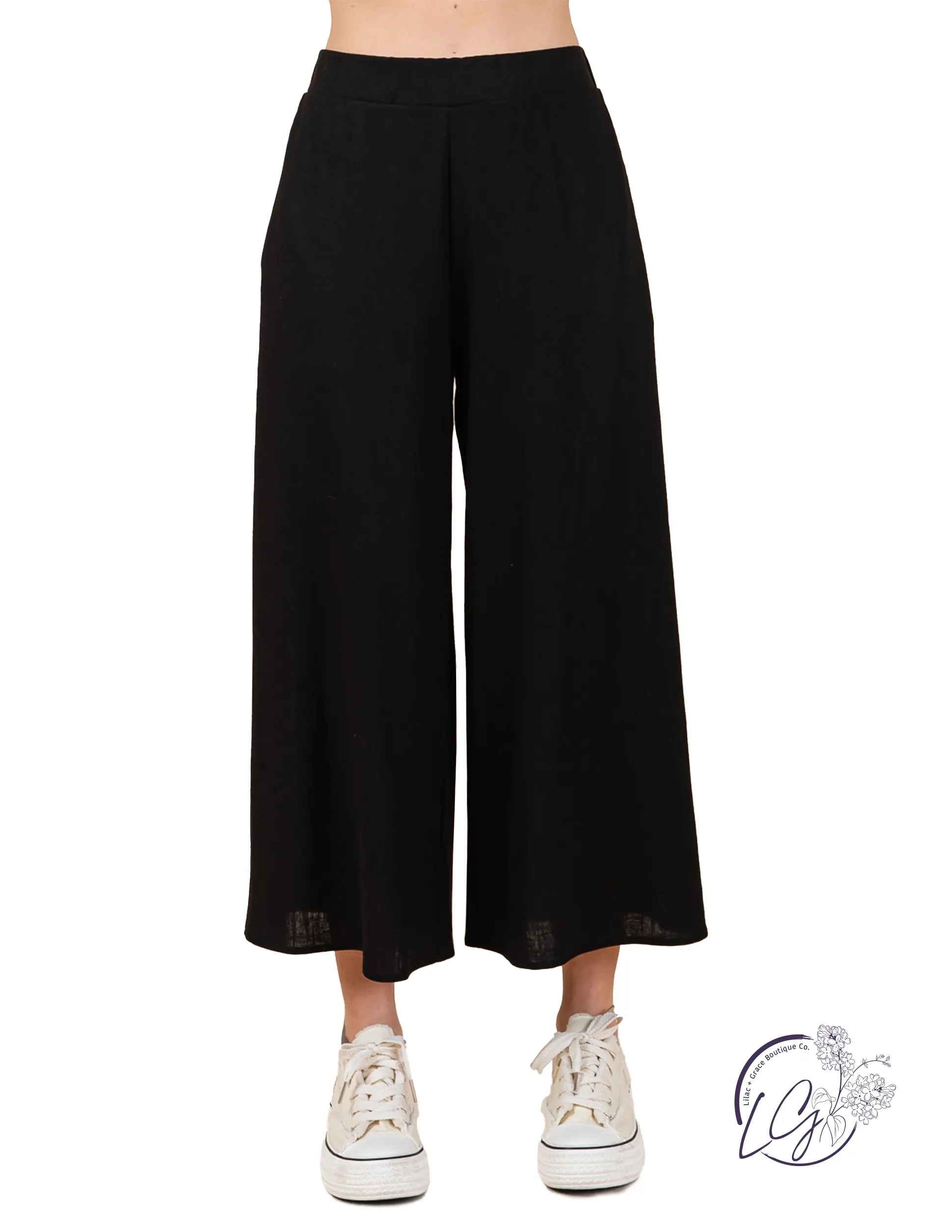 Light & Luxe Wide Leg Linen Pants