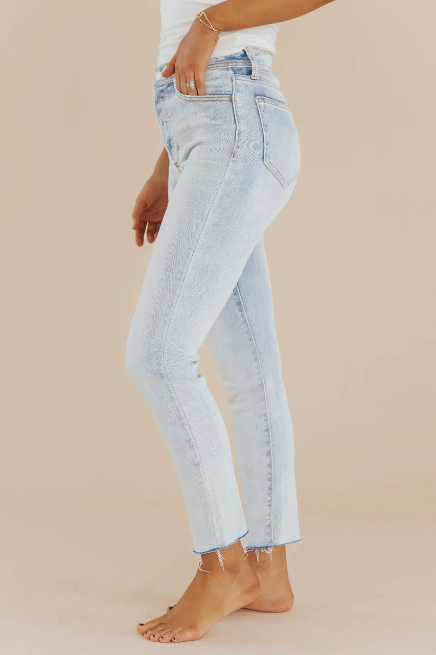 Light High Rise Skinny Mom Jeans - FINAL SALE