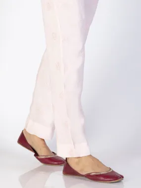 Light Pink Viscose Trousers - AL-T-701