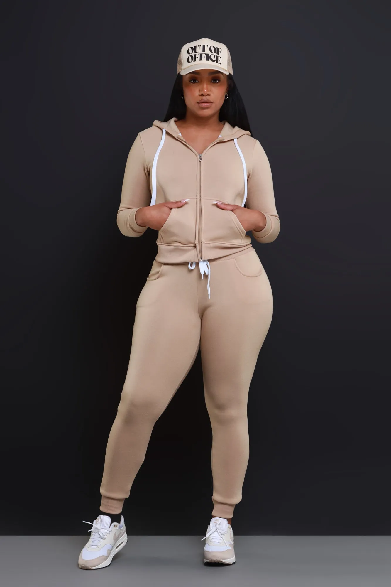 Like That Jogger Set - Nude