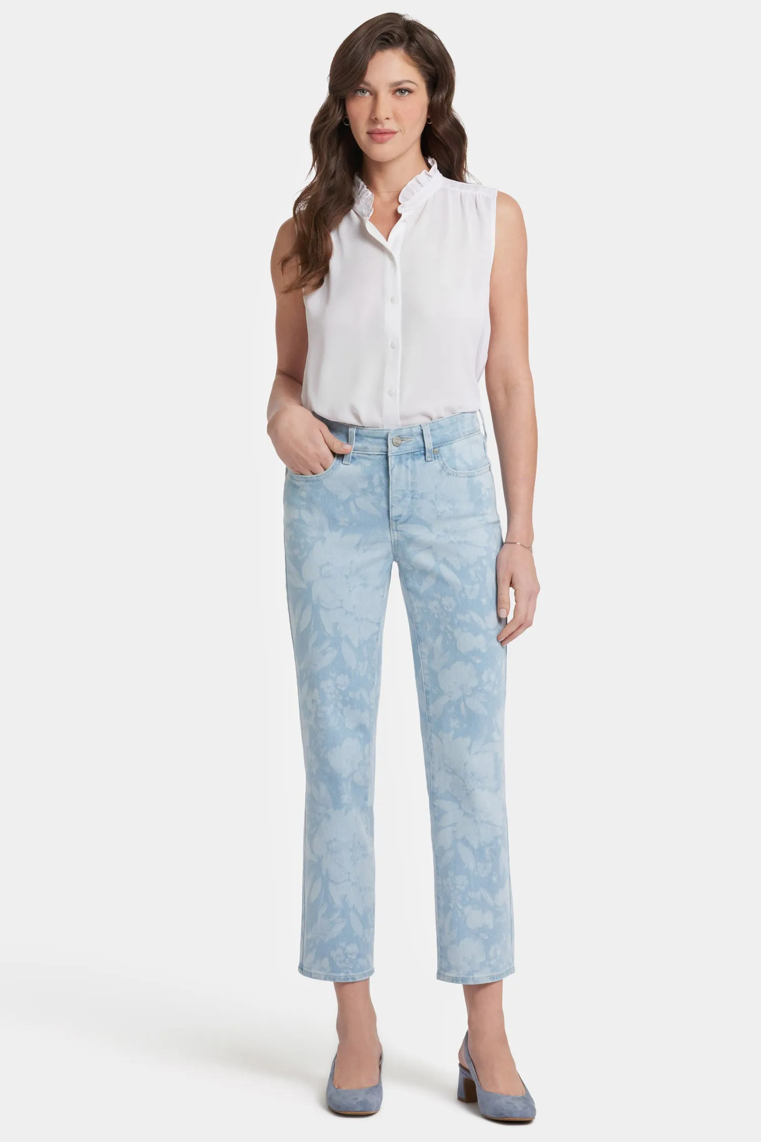 Marilyn Straight Ankle Jeans - Marian Annabella