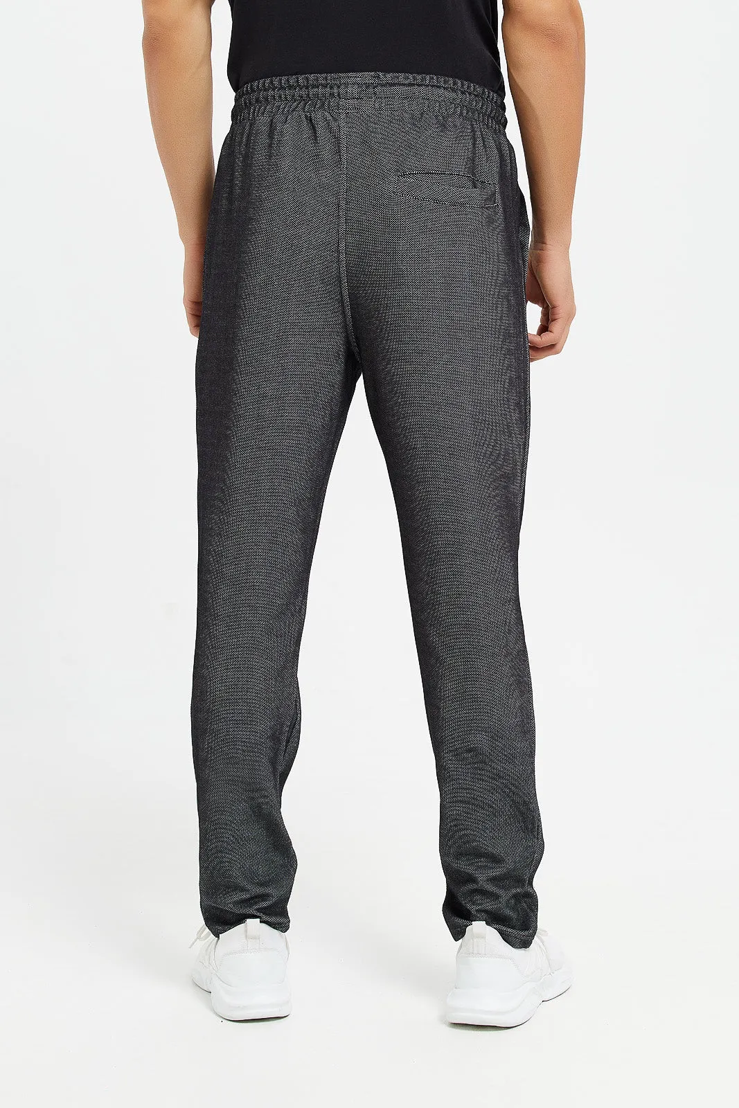 Men Charcoal Jogger Pants