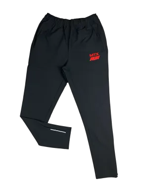 MONTIREX MTX Logo Running Pant - Black/ Red