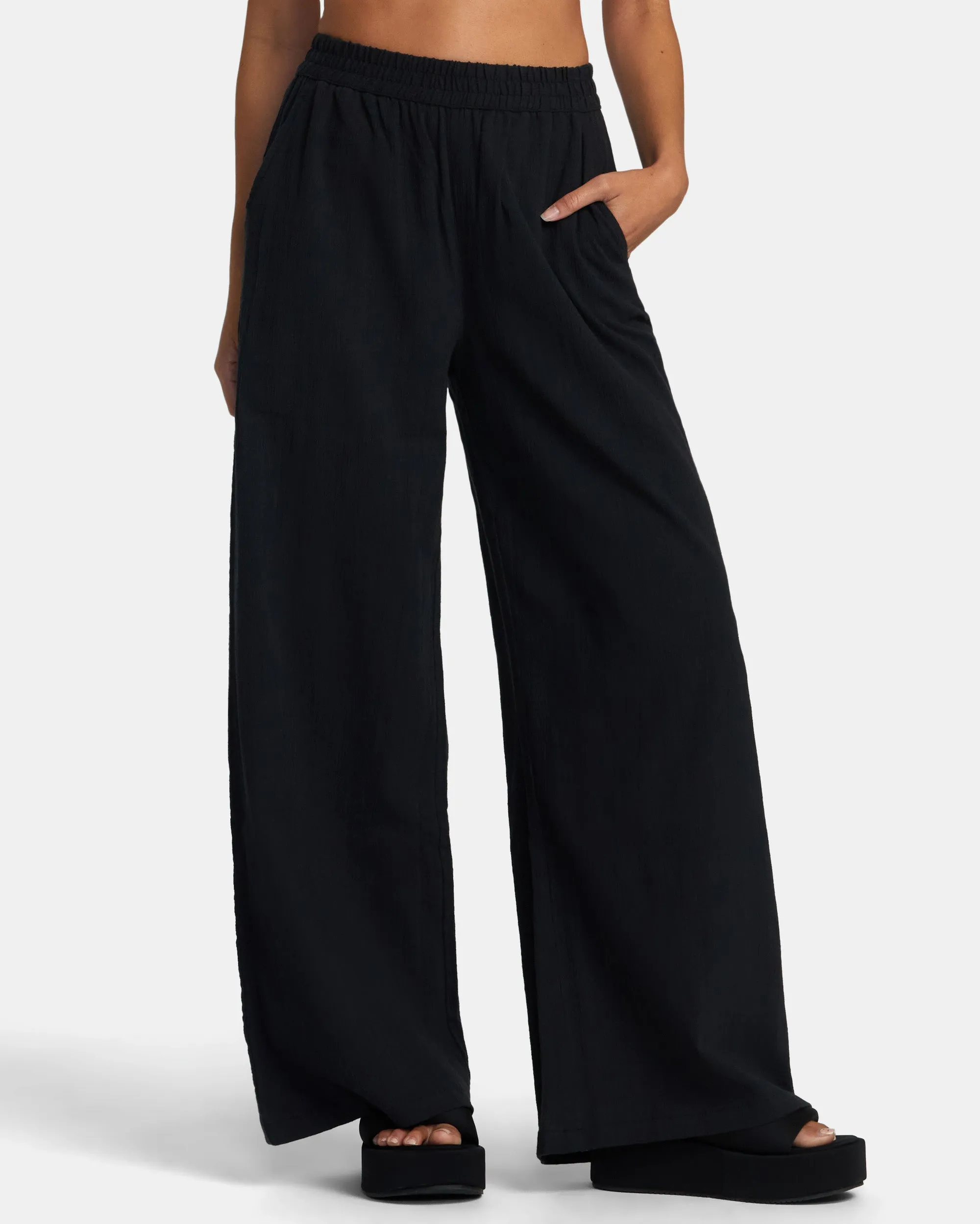 New Yume Beach Pants - Rvca Black