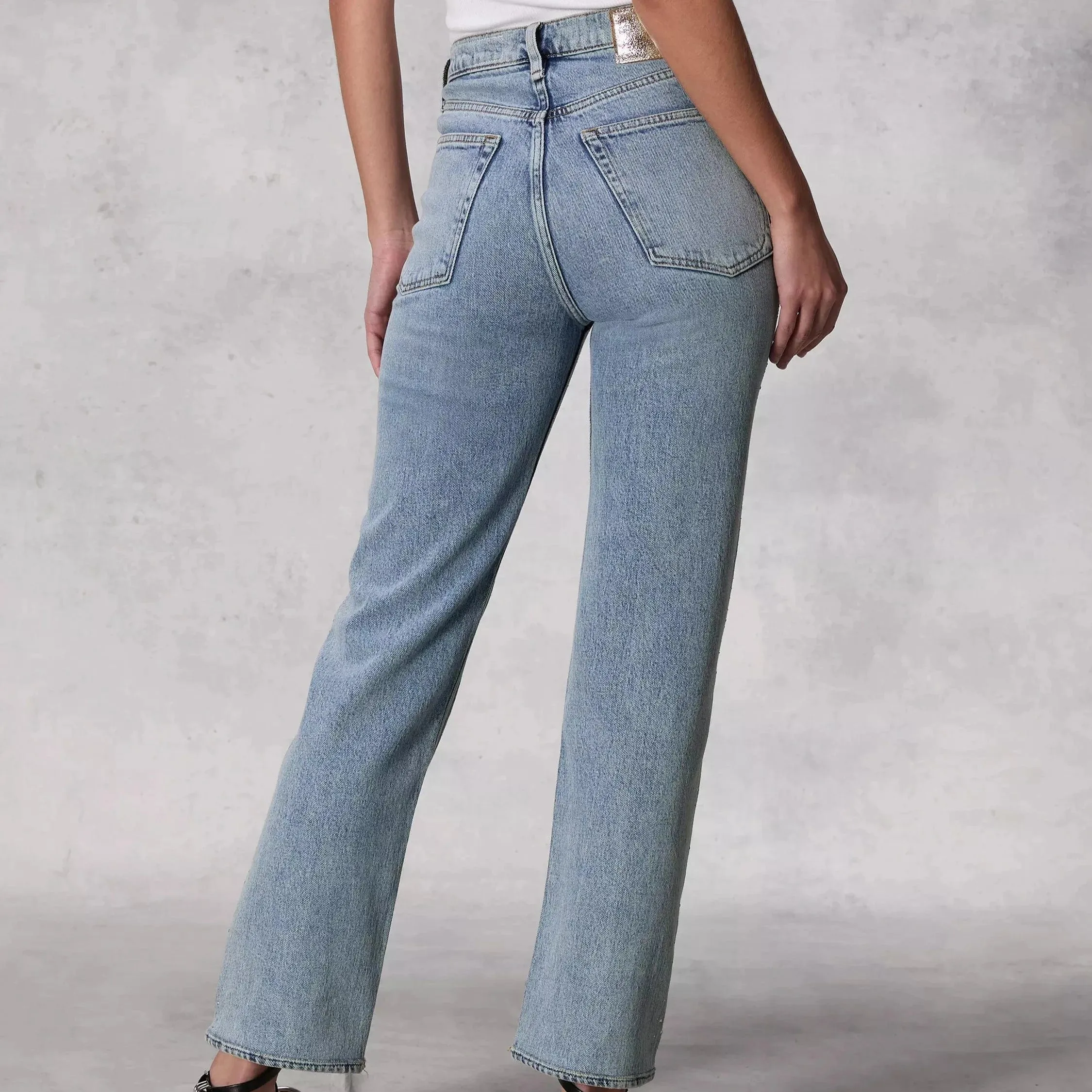 Rag & Bone Harlow Ankle Straight Jean