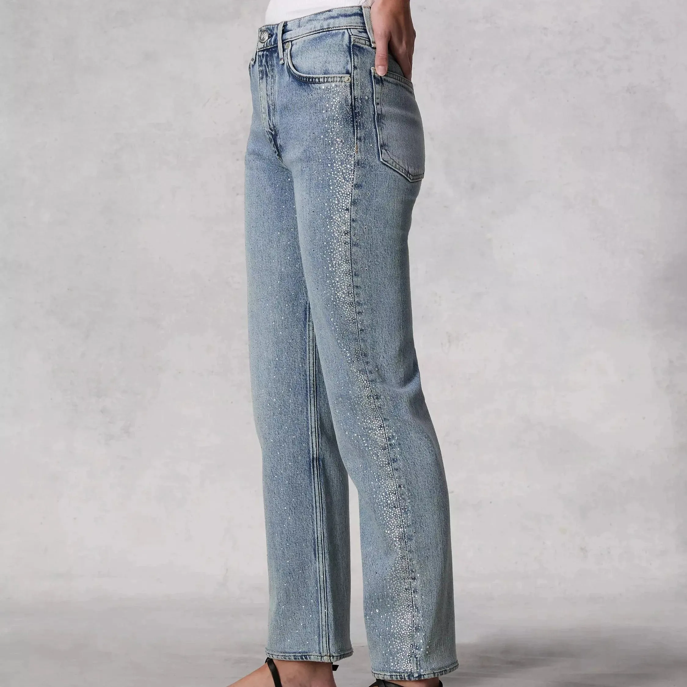 Rag & Bone Harlow Ankle Straight Jean