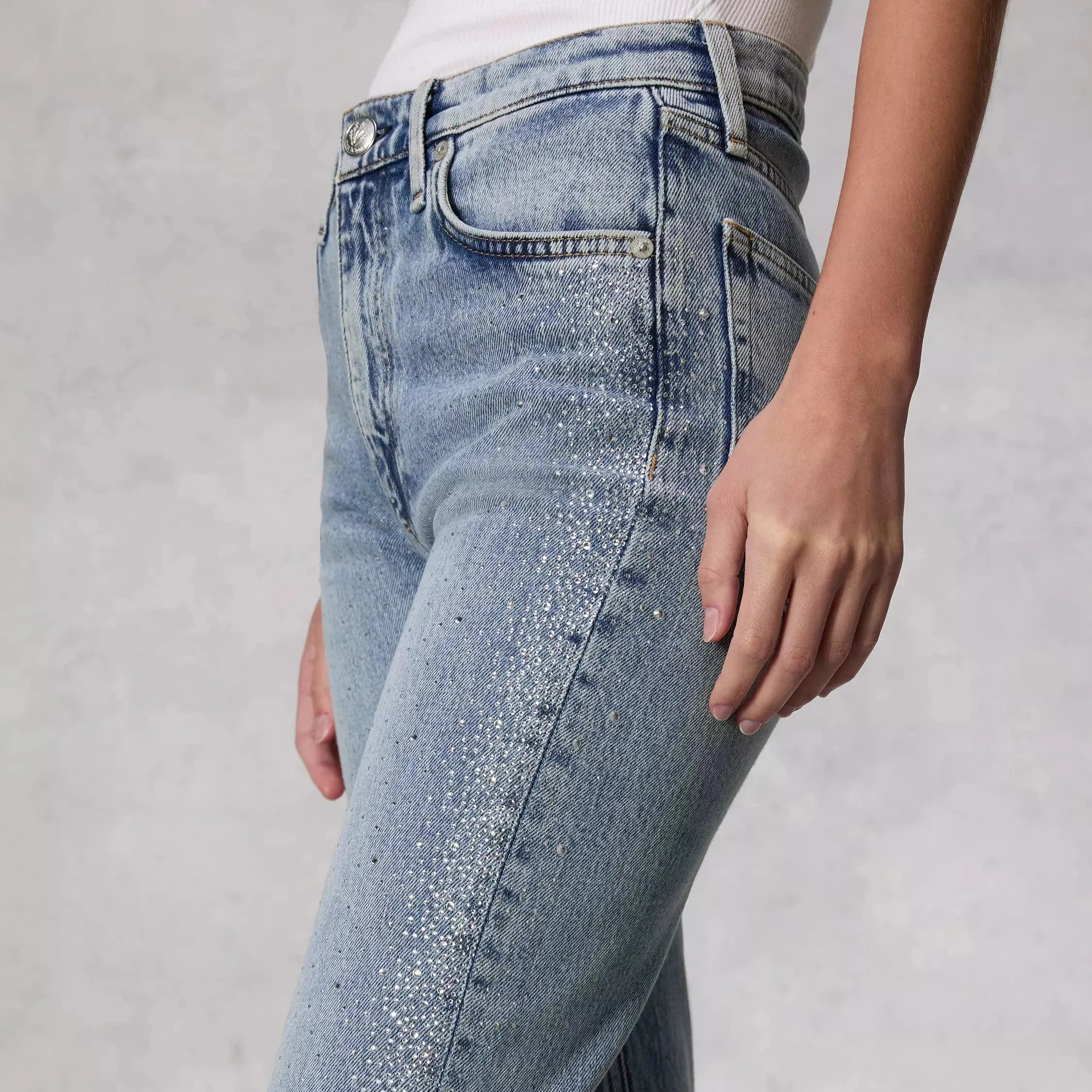 Rag & Bone Harlow Ankle Straight Jean