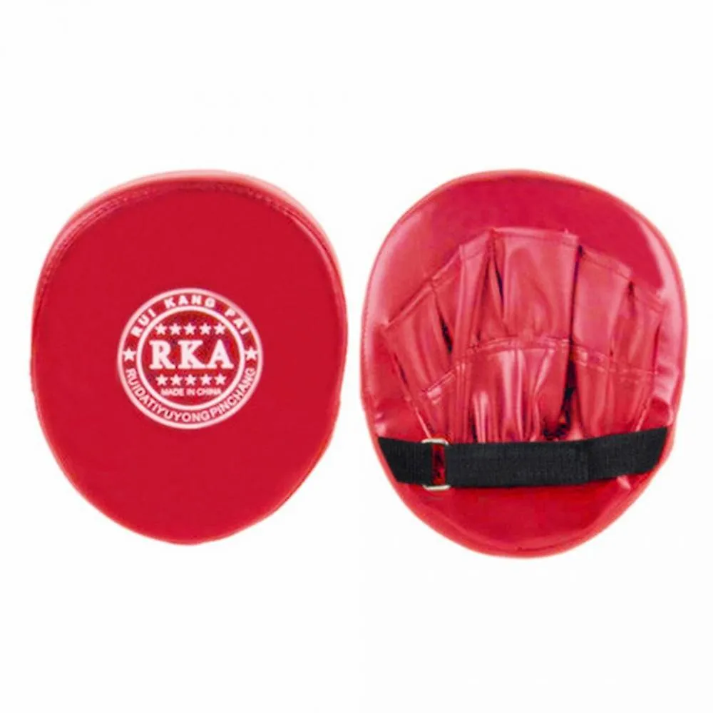 red 1pcs Kick Boxing Gloves Pad Punch Target Bag Men Mma Pu Karate Muay Thai Free Fight Sanda Training Adults Kids Equipment