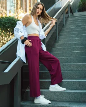 Relaxed Wide Leg Pant