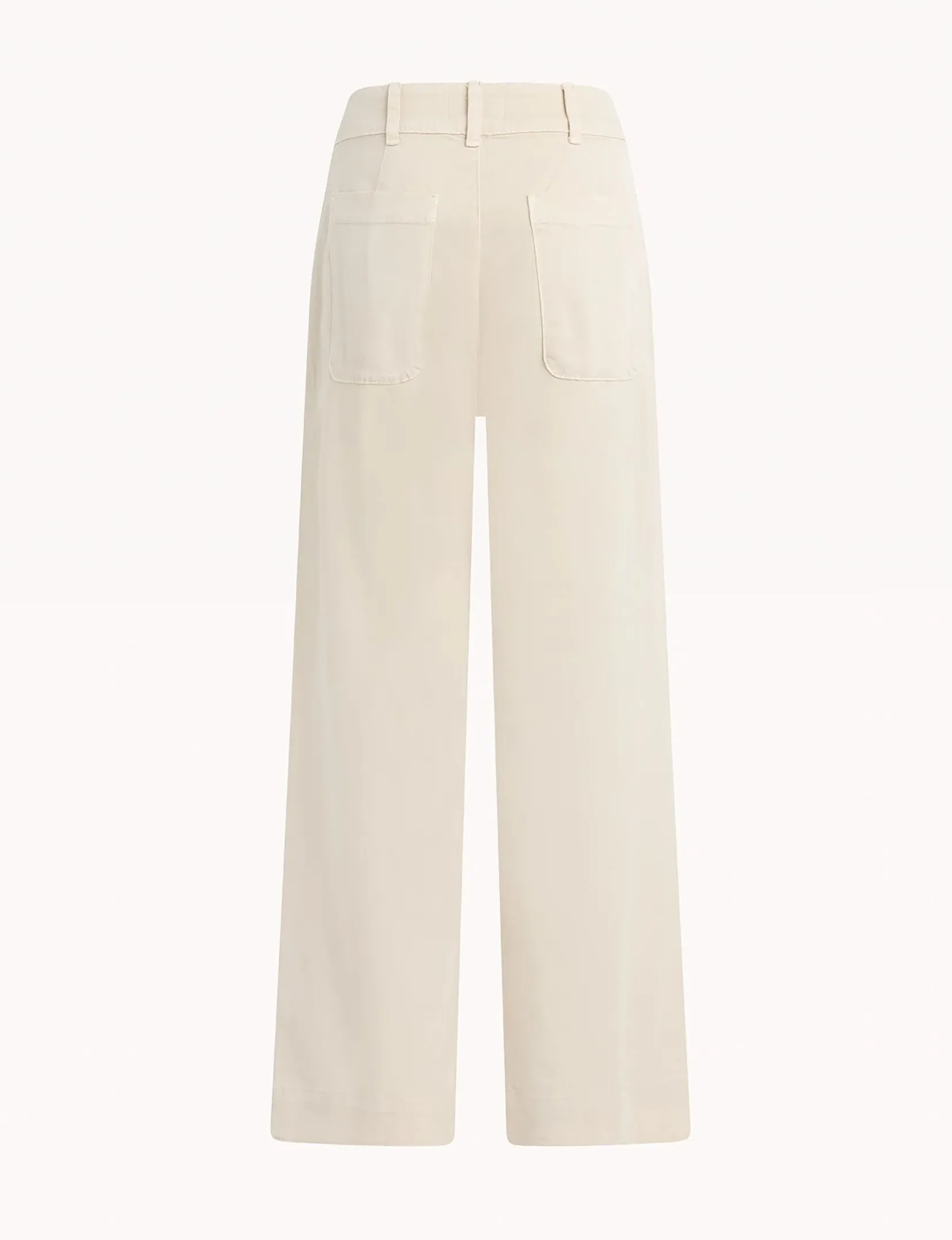 Saige Wide Leg Crop Pant, Seashell Grey