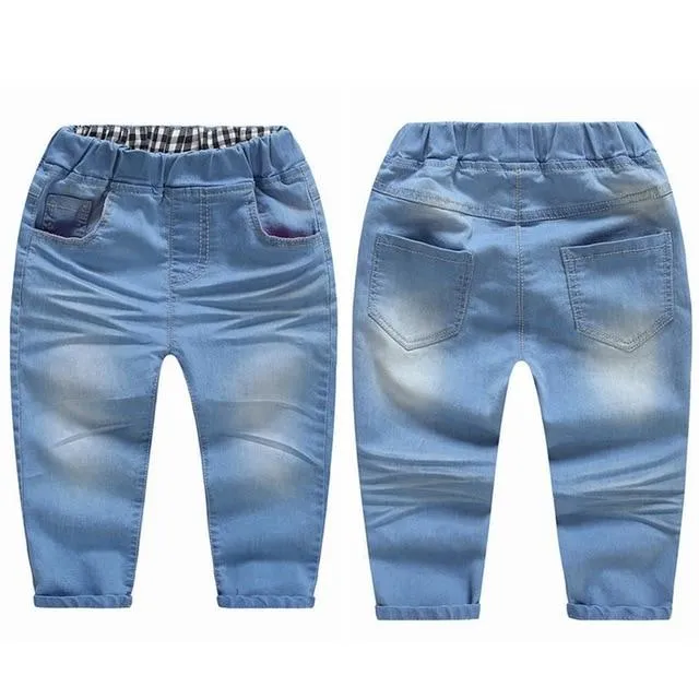 Stretchy Denim Jeans Pants Trousers for Toddlers 6M - 6yrs