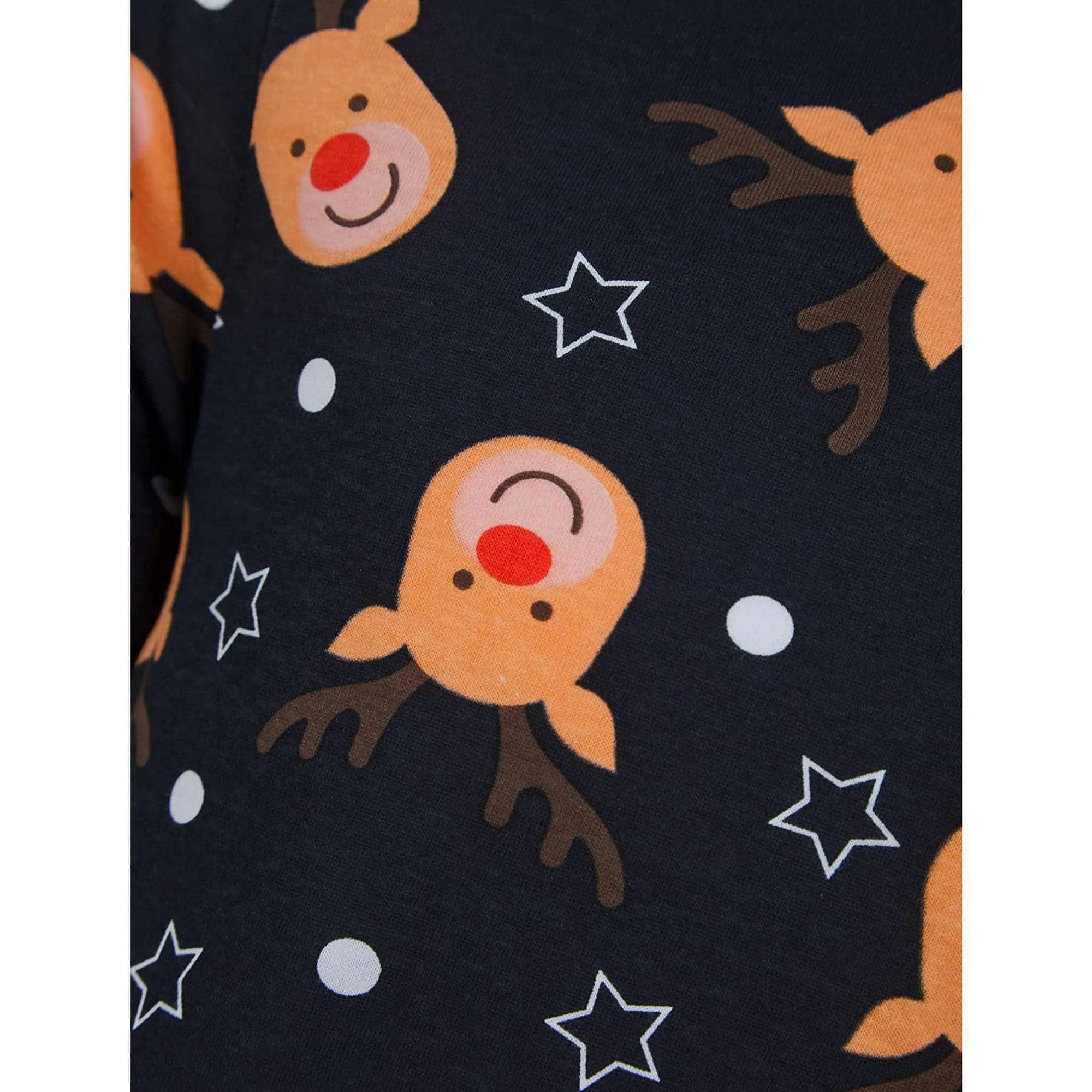 Tokyo Laundry Rudolph Repeat 2 Piece Boys Christmas Pyjama Set - Navy