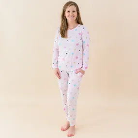 Women's Jogger Pajama Set in Sakura Space